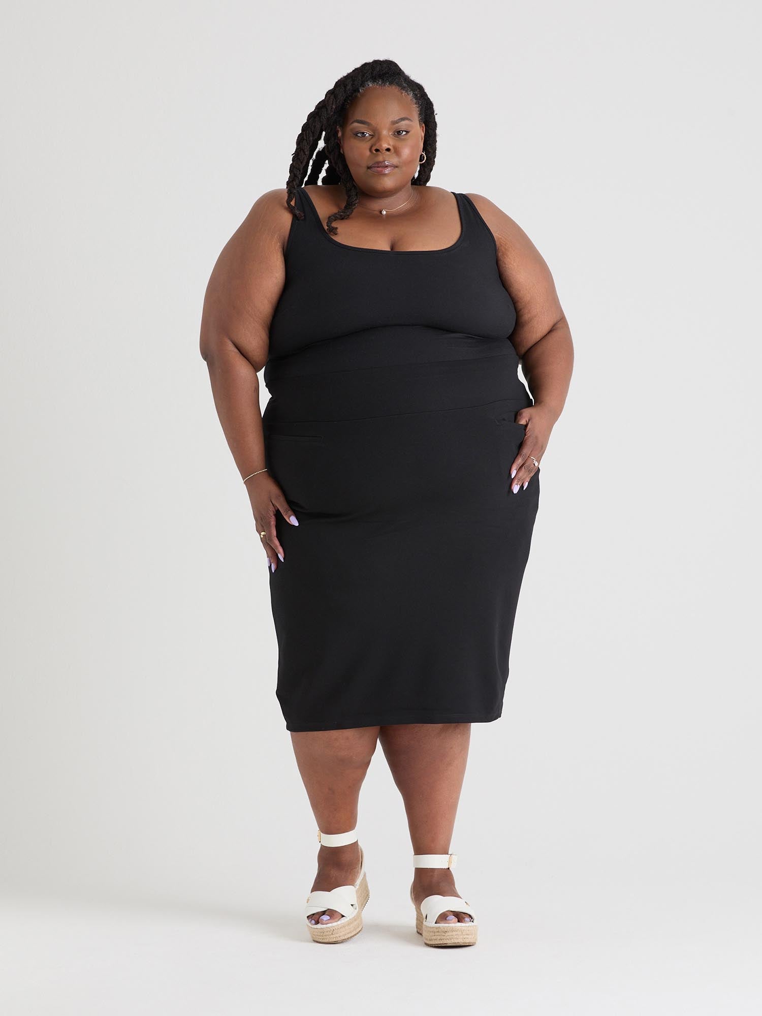 Pencil Skirt - Black (V2)